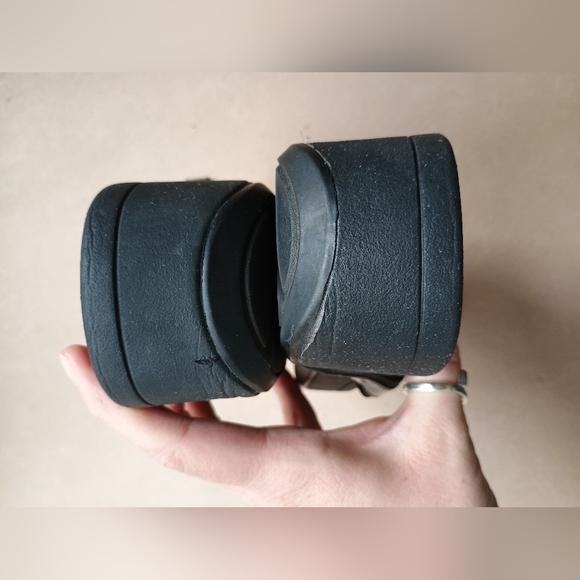 Vionic 380 High Tide Sandals Sz US 8 Black Arch Support Flip Flop Wedge - Picture 3 of 6